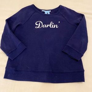 Draper James Darlin’ sweatshirt size small